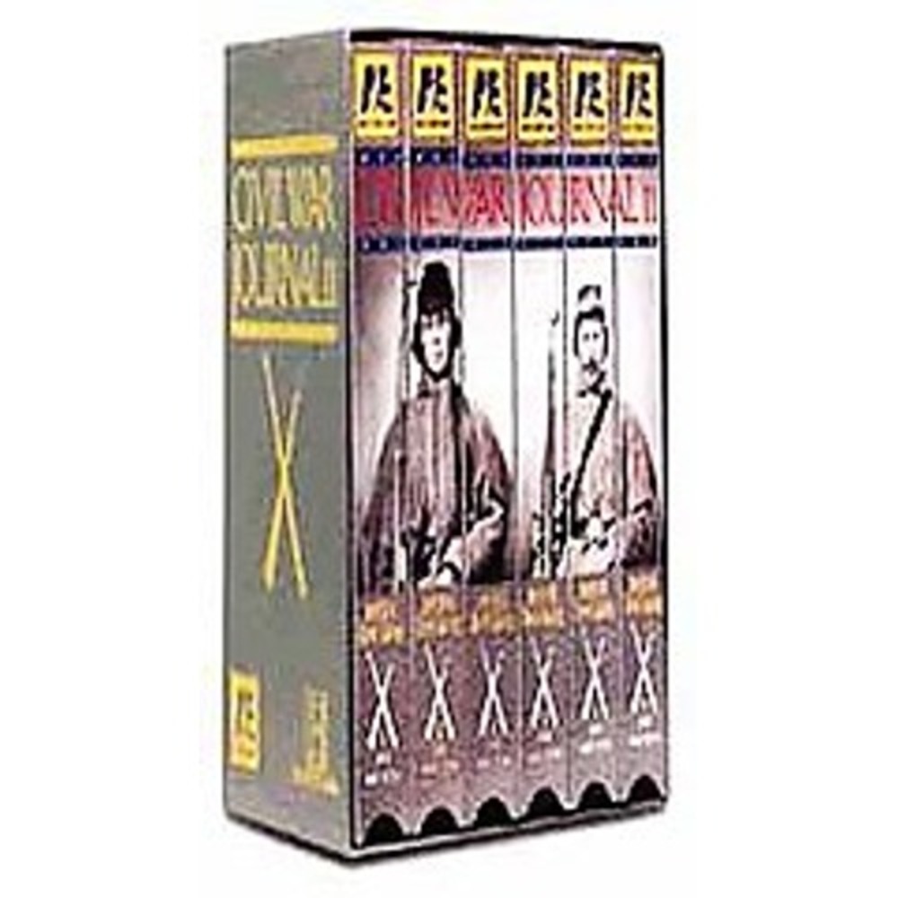 A&E History Channel Civil War Journal II 6 VHS Set New Sealed Danny Glover